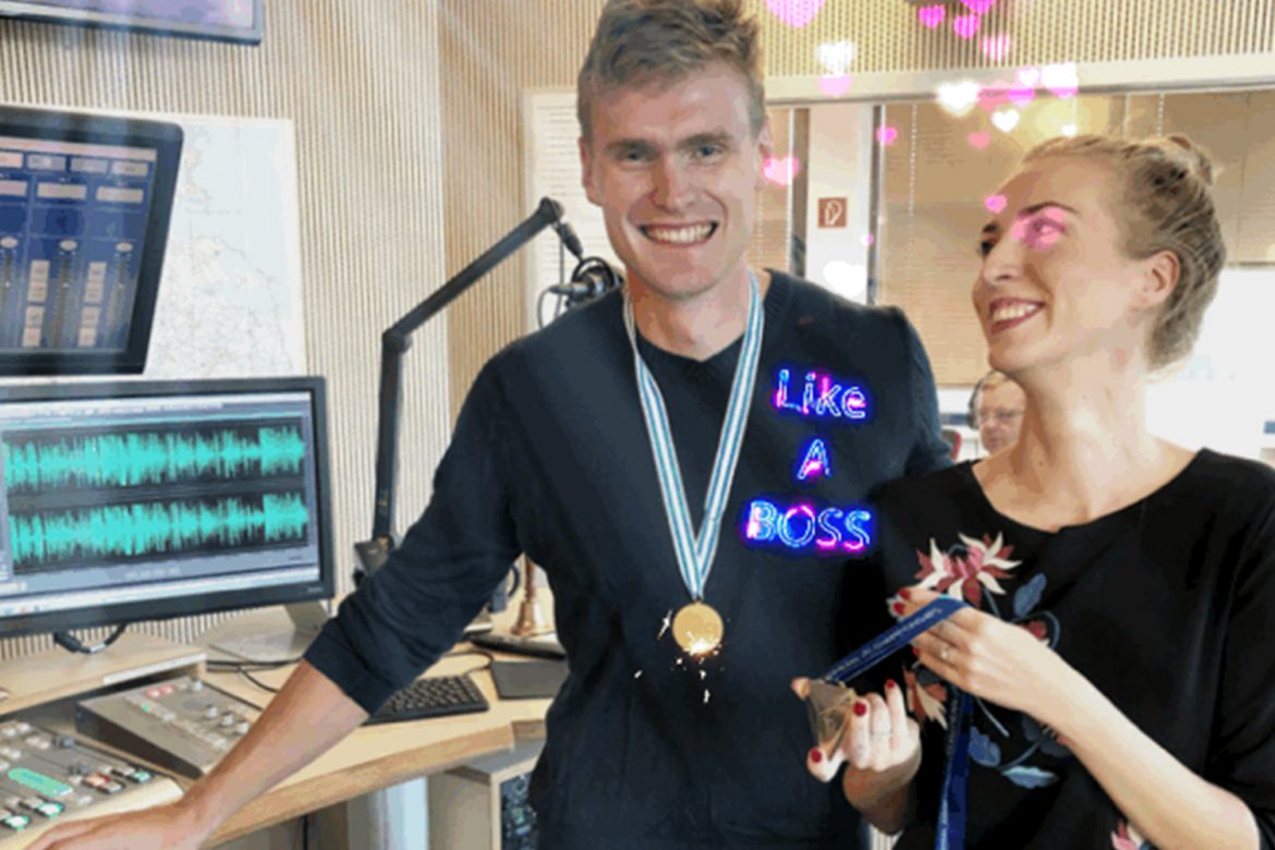 Weltmeister zu Besuch